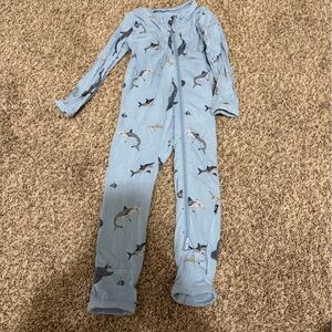 Kyte BABY Blue Shark Print Kids Pajamas